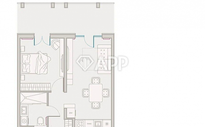 Продам апартаменты, 52,9 м² фото