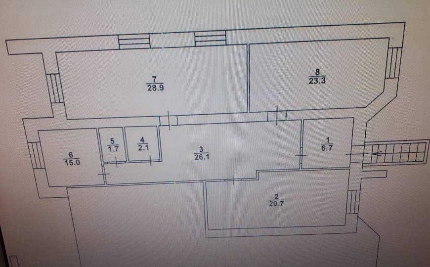 Помещение на первом этаже, 100,5 м² фото