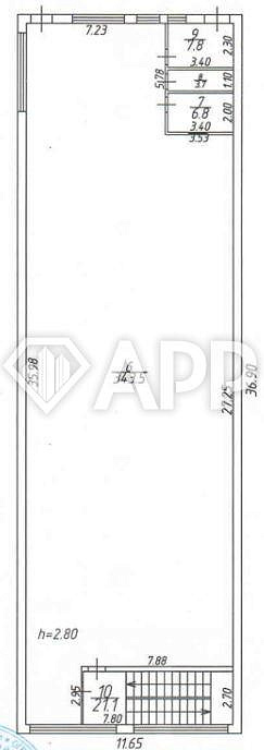 Сдам торговое помещение, 360 м² фото