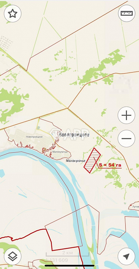 Берег Иртыша 54 га курортная зона  фото