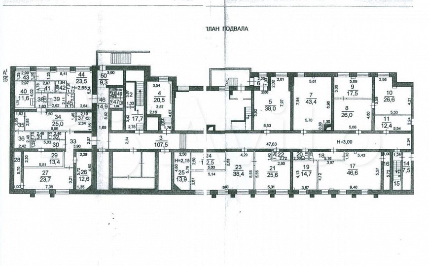 Блок офисных помещений в Бизнес-центре 985,9 м² фото