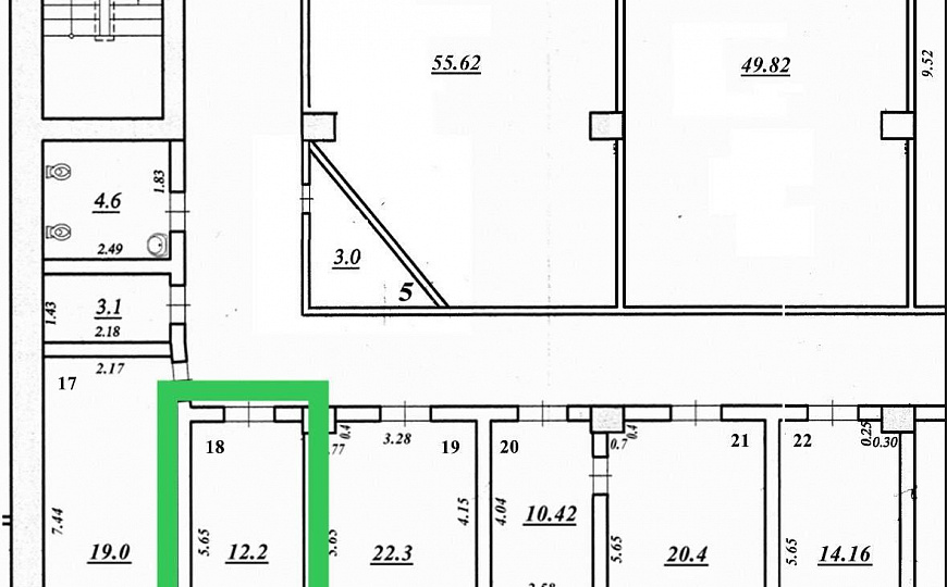 Аренда офиса на первой линии фото