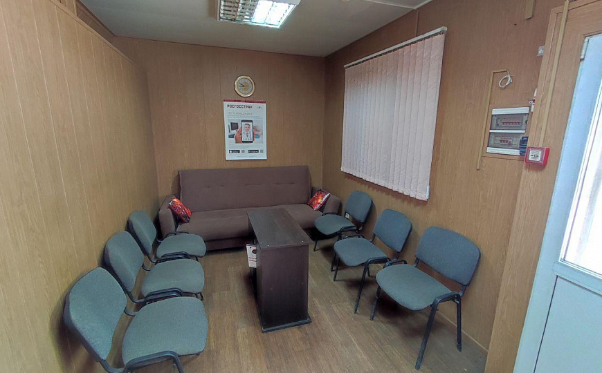 Павильон на высоком трафике. фото