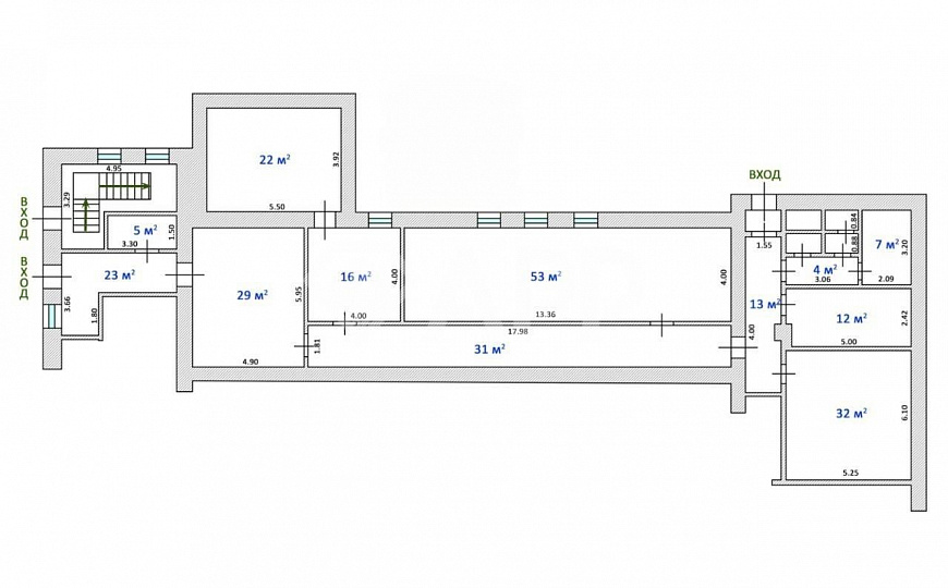 Помещение 551 м² с постоянными арендаторами фото