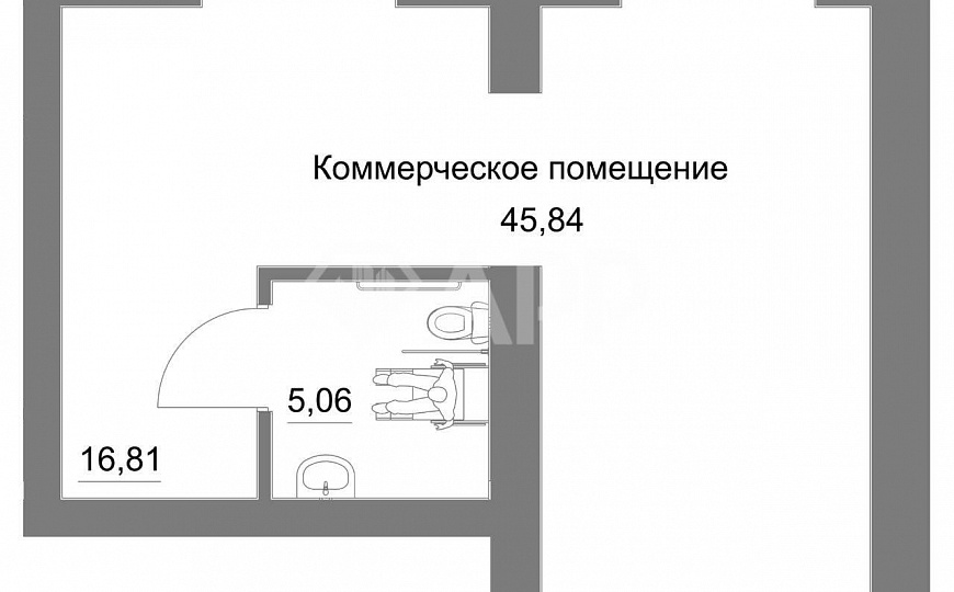 ЖК "Лето"  45,84 м², удобная локация! фото