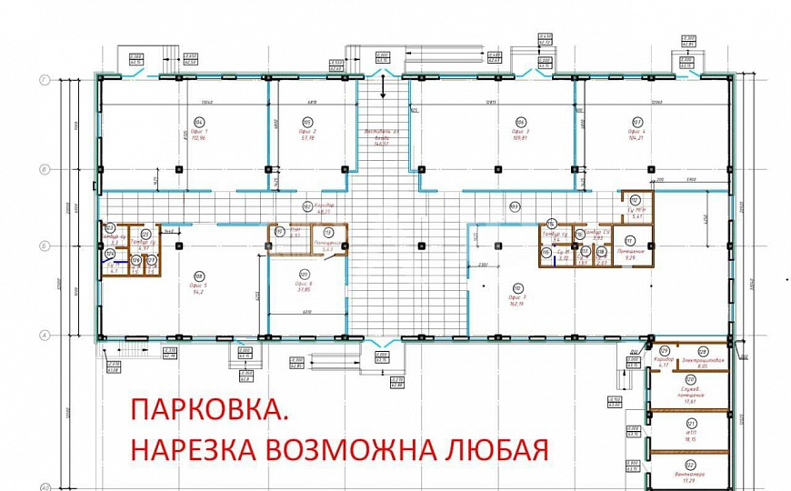 В Собственности/От 100м2/Торговля/Офис/Медицина/ Нарезка фото