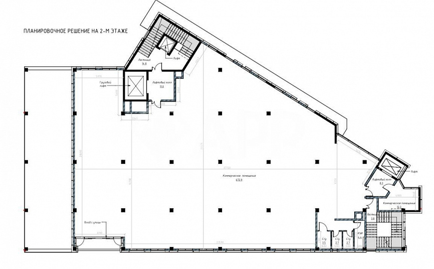 Сдам торговое помещение, 687 м² фото