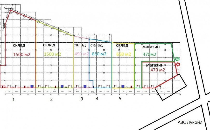 Сдам складские помещения от 400  до 5000 м фото