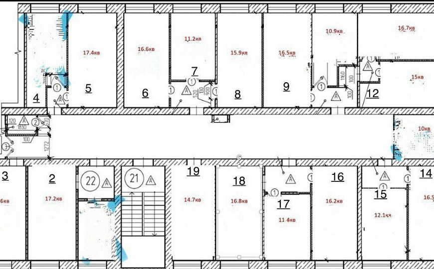 Офисное помещение 16,5 м² с хорошим ремонтом фото