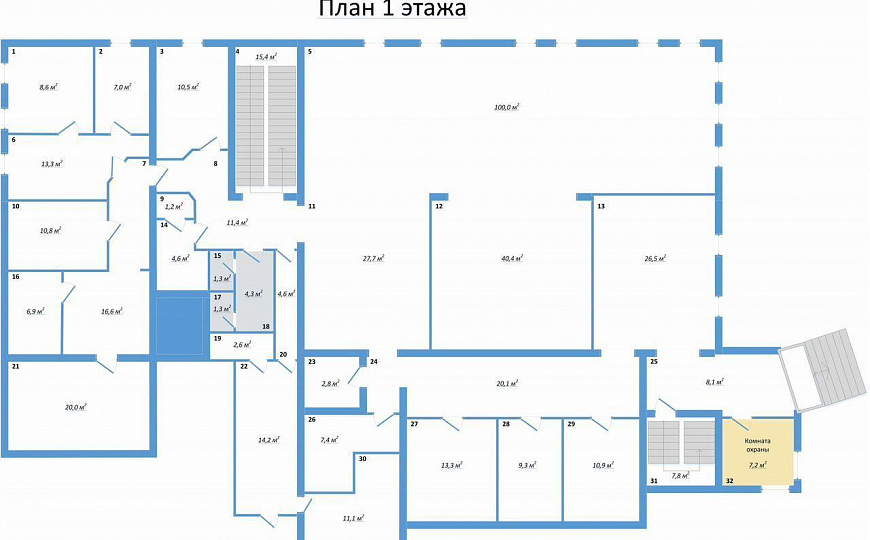 Продам помещение свободного назначения, 1 483,8 м² фото