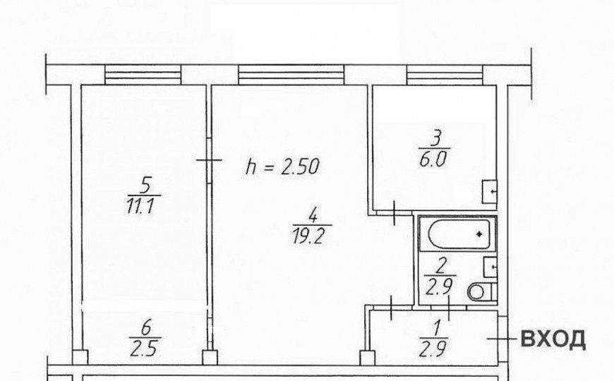 Офис в центре города 44 м2 фото