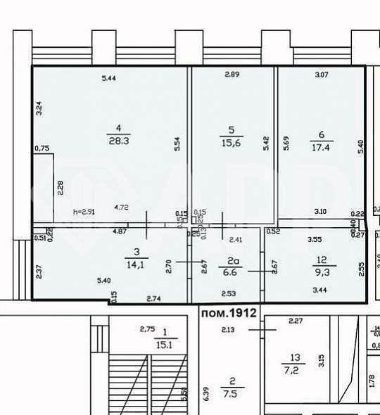 Продам офис в центре, 98 м² фото
