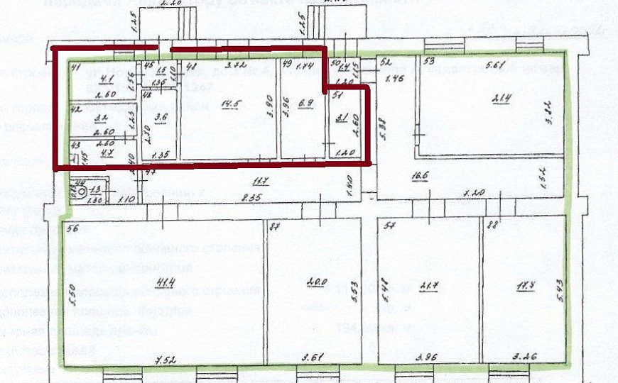 Помещение свободного назначения, 43 м² фото
