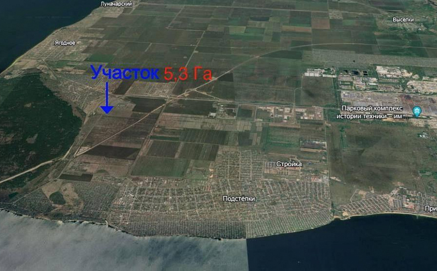 Земельный участок под промышленные цели, 5,3 га фото