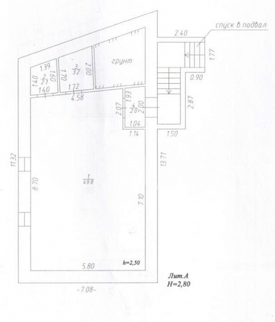 Продам отдельностоящее здание, (ГАБ), 200,4м² фото