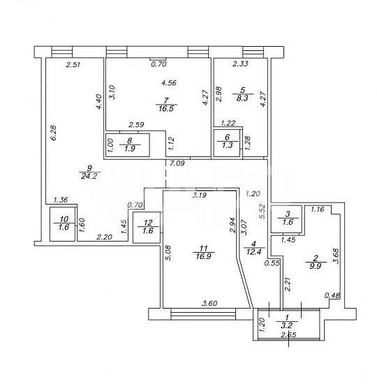 Продам помещение с арендаторами (ГАБ), 94,6 м² фото