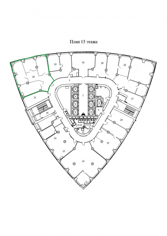 офис в бизнес-центре класса А+, 132 м² фото