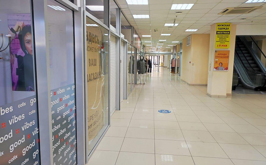 Первый этаж в ТЦ. фото