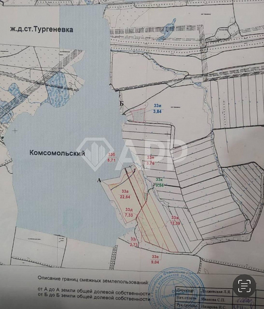 Земля в Кинельском районе 68 ГА  фото