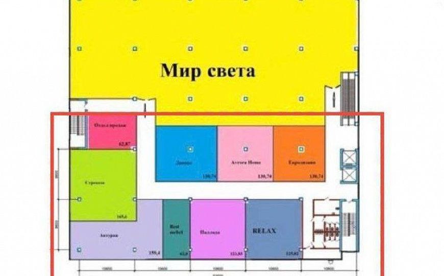 Аренда торговой площади 1110 м2 напротив ТЦ «Космопорт» фото