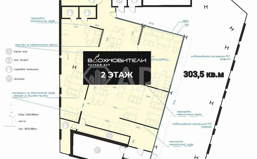 Сдам помещение свободного назначения, 303 м² фото