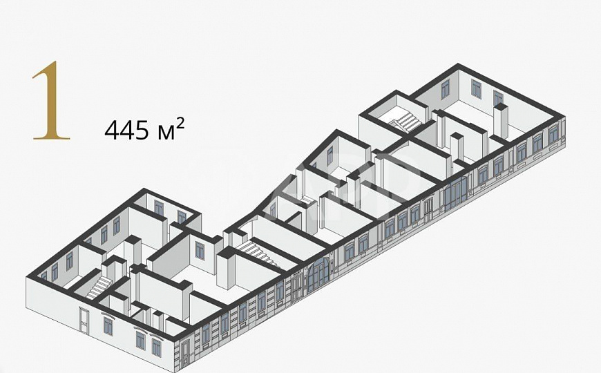 Продаю Здание в Центре 962 м² с НДС Представительство, офис, услуги фото