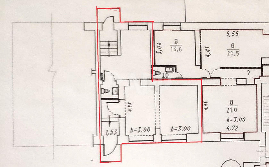 Центр/Офис/Торговля/Общепит/2 входа фото
