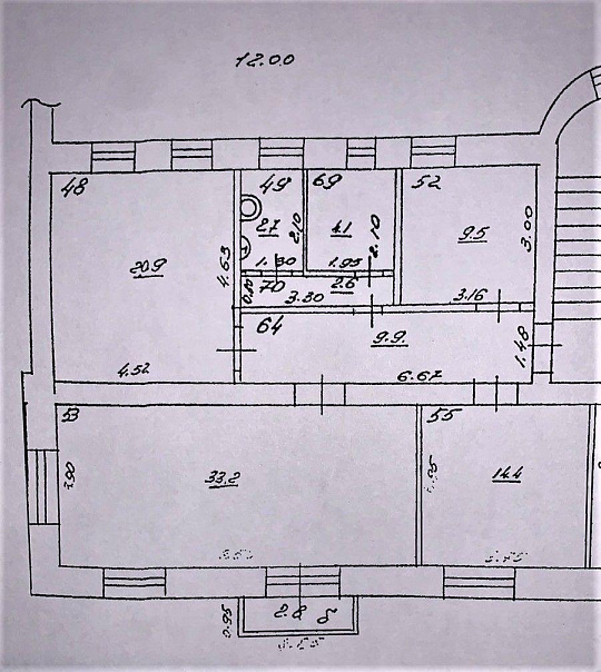 Продажа помещения свободного назначения с арендаторами, 105 м² фото