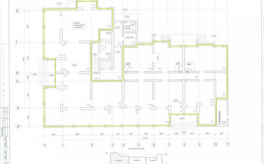Торговое помещение 655м2 в Новом ЖК Волгарь фото