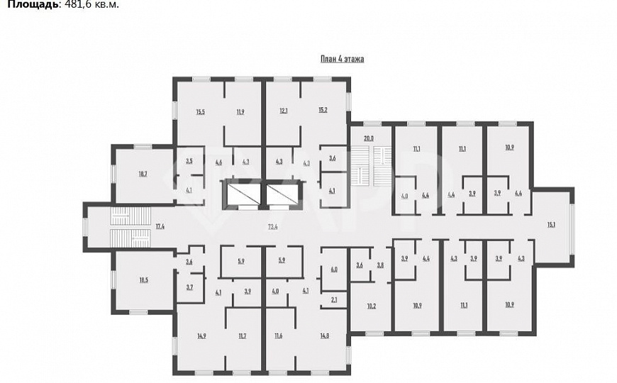 Здание (гостиница) 4300 м² в центре  фото