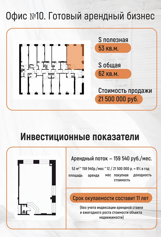 Офис в центре Казани, 23 м² фото