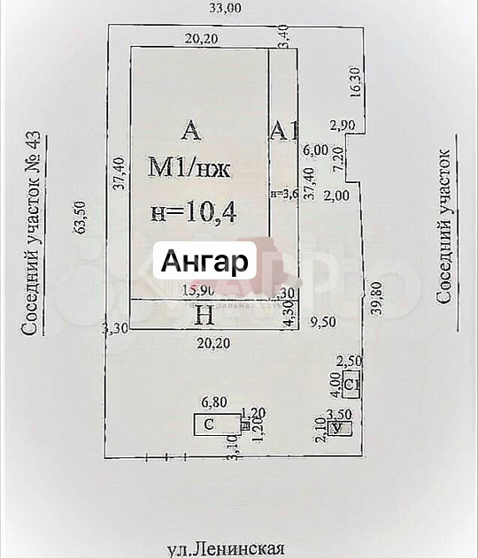 Склад с пандусом в центре городе , 400 м² фото