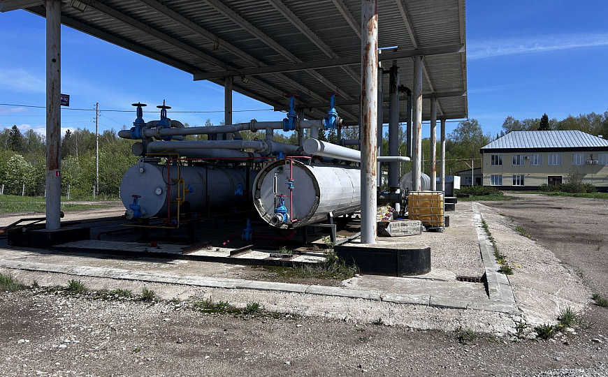 Промышленная база для хранения и переработки нефтепродуктов в с.Шемордан фото