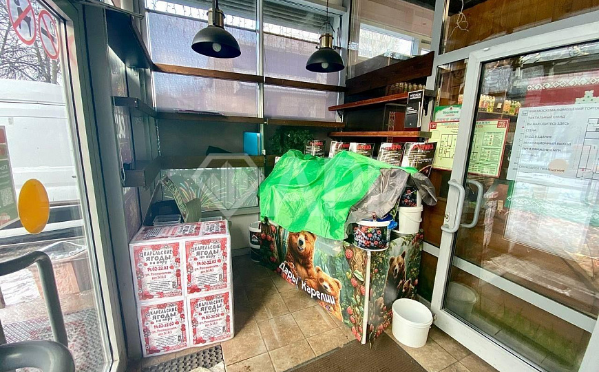 Торговая площадь в отдельном здании фото