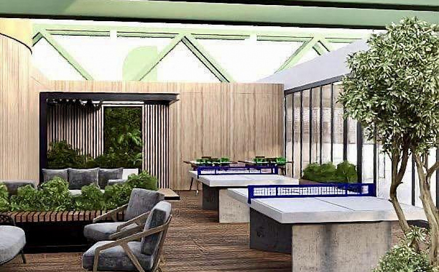 Офис с панорамным остеклением в БЦ «Вертикаль» фото