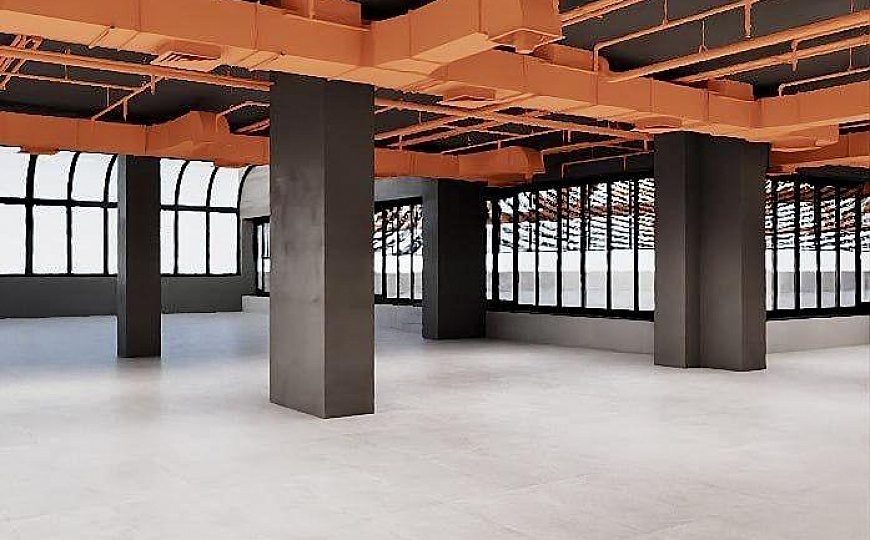 Офис с панорамным остеклением в БЦ «Вертикаль» фото