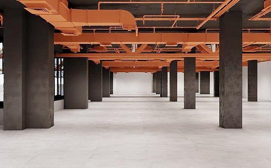 Офис с панорамным остеклением в БЦ «Вертикаль» фото