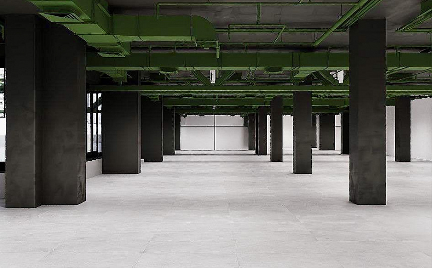 Офис с панорамным остеклением в БЦ «Вертикаль» фото