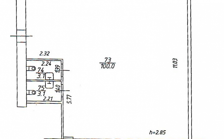 Продаётся помещение 106 м2. с арендатором КБ фото