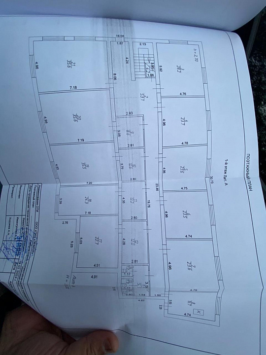 Аренда офисов: 23, 30, 35 м2 в отдельностоящем здании фото
