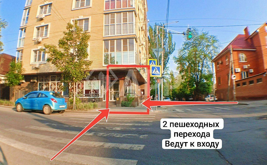 Угол/1эт/Фасад/Трафик фото