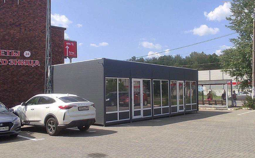 Сдам павильон на высоком трафике от 25 м или 50 м фото