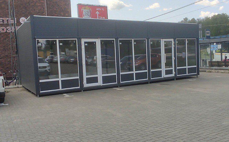 Сдам павильон на высоком трафике от 25 м или 50 м фото