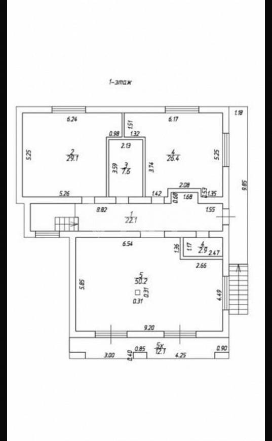 Офис/Медицина/Отель/Масаж.салон 312 м2/624м2/Центр города фото