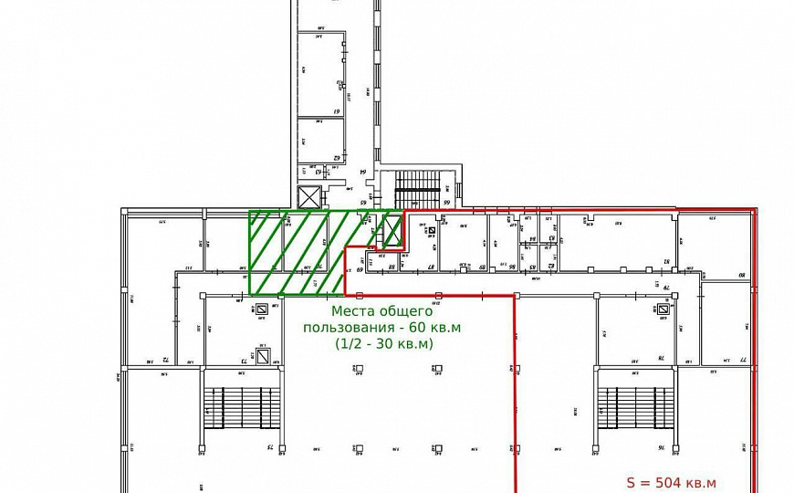 Помещение 504м в Торговом центре фото