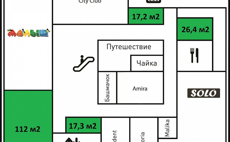 ТЦ Лимонад, 112 м2, 3 этаж фото