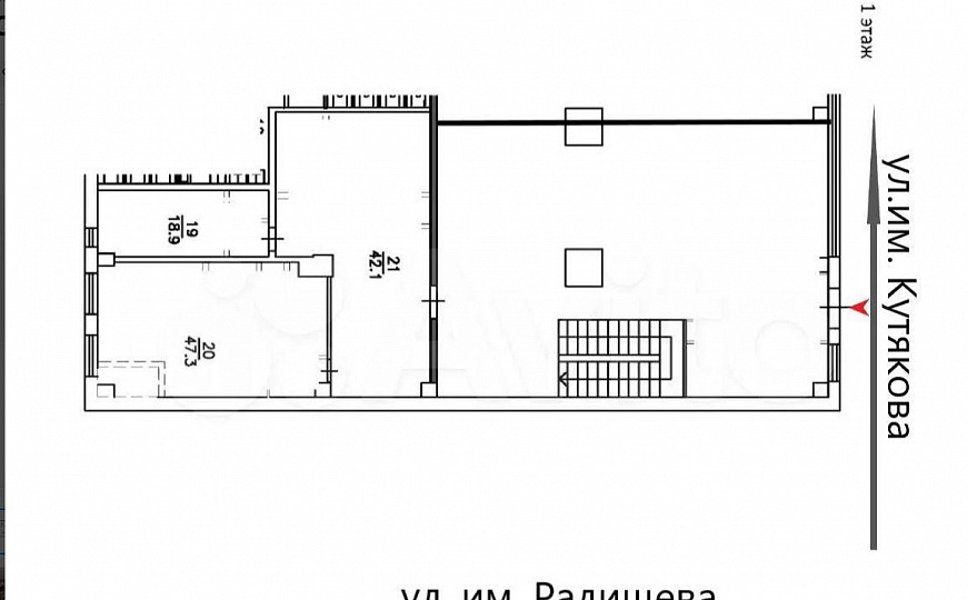 Торгово-офисное помещение 565 кв.м. фото