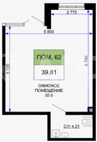 Сдаю помещение свободного назначения, 39.81 м² фото