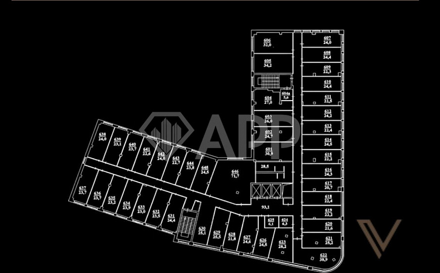 Сдам офисные помещения, 22 м² фото