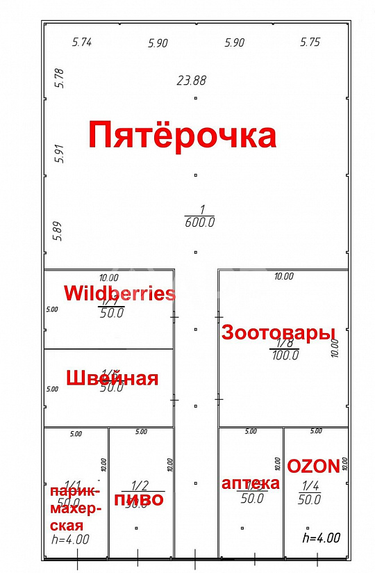 Продаю готовый арендный бизнес, 1 000 м² фото